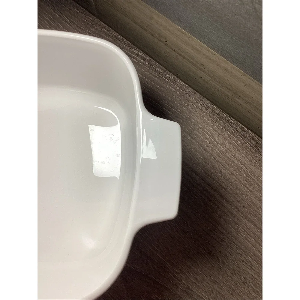 vintage Corning Ware casserole dish 